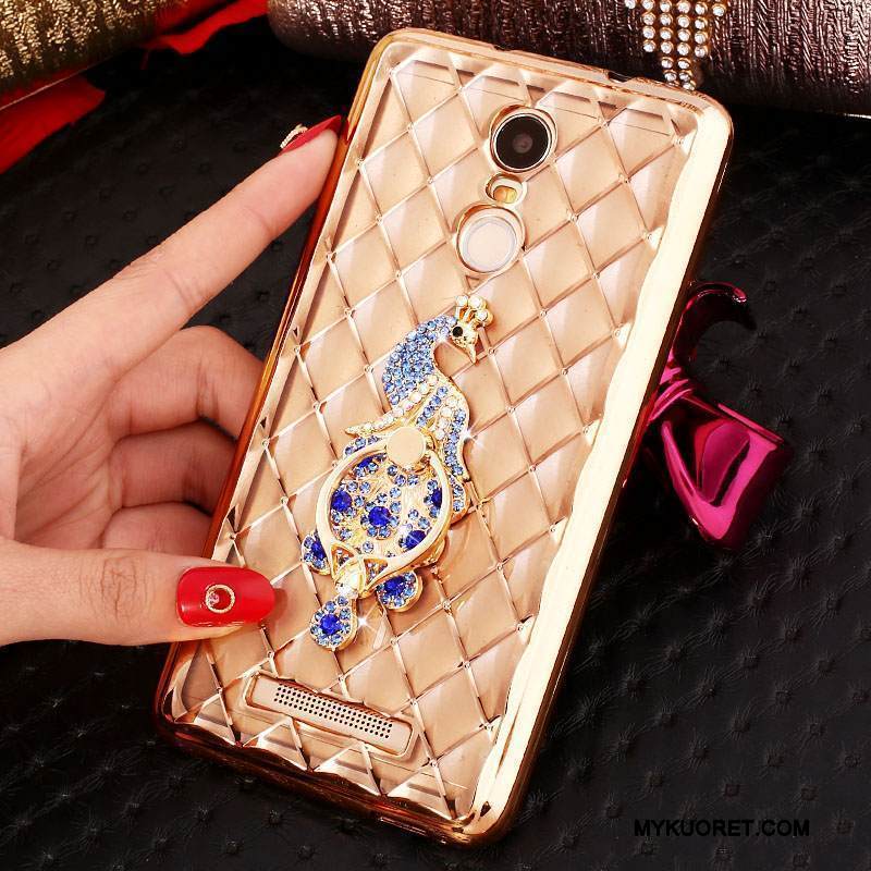 Kuori Mi Note 3 Pehmeä Neste Puhelimen Kuoret Kulta, Kotelo Mi Note 3 Suojaus Pieni Punainen