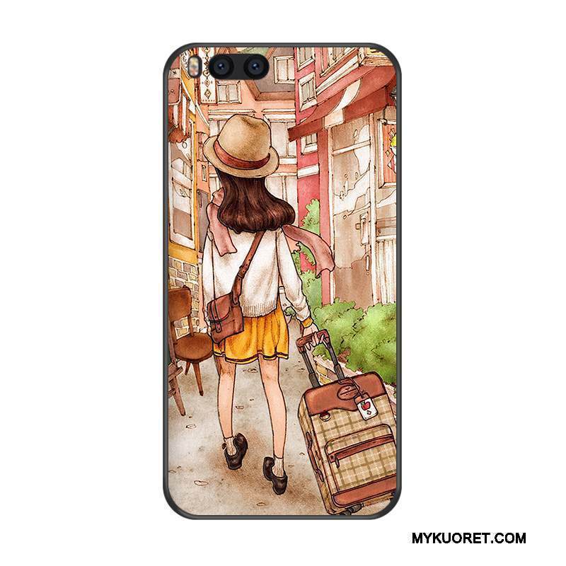 Kuori Mi Note 3 Silikoni Valkoinen Pieni, Kotelo Mi Note 3 Luova Trendi Puhelimen Kuoret