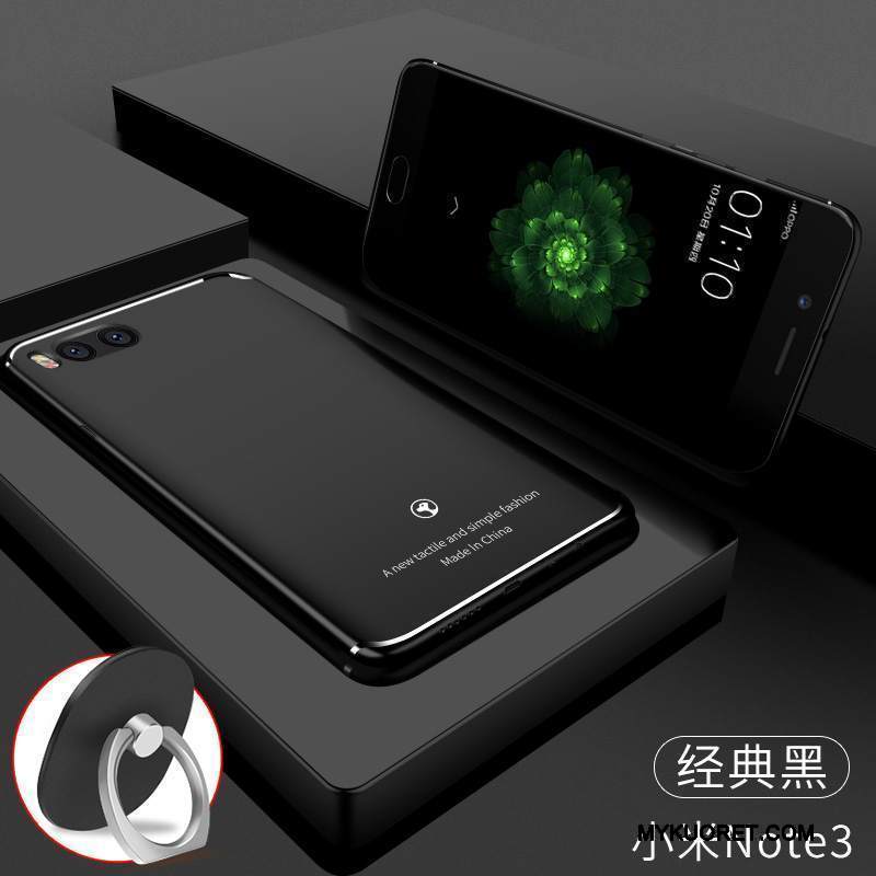 Kuori Mi Note 3 Suojaus Punainen Kova, Kotelo Mi Note 3 Laukut Pesty Suede Pieni