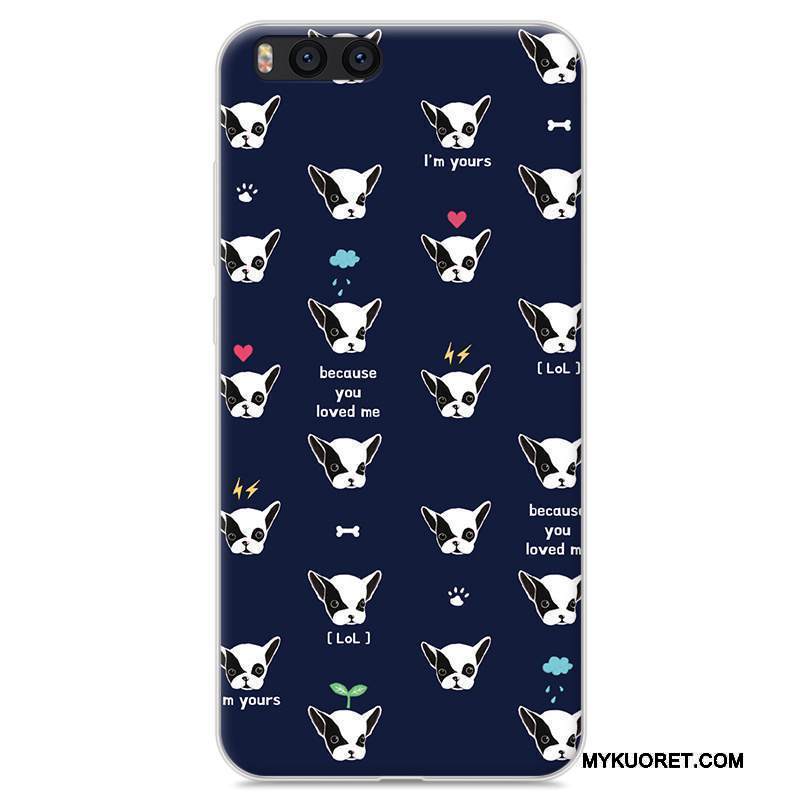 Kuori Mi Note 3 Suojaus Sininen Murtumaton, Kotelo Mi Note 3 Pehmeä Neste Puhelimen Kuoret Pieni