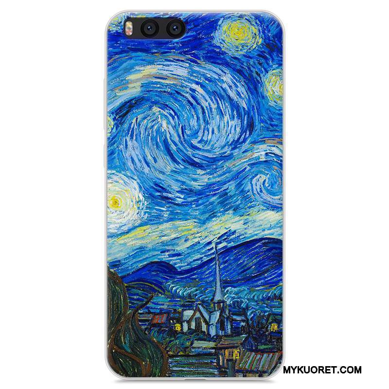 Kuori Mi Note 3 Suojaus Sininen Pieni, Kotelo Mi Note 3 Sarjakuva Murtumaton Puhelimen Kuoret