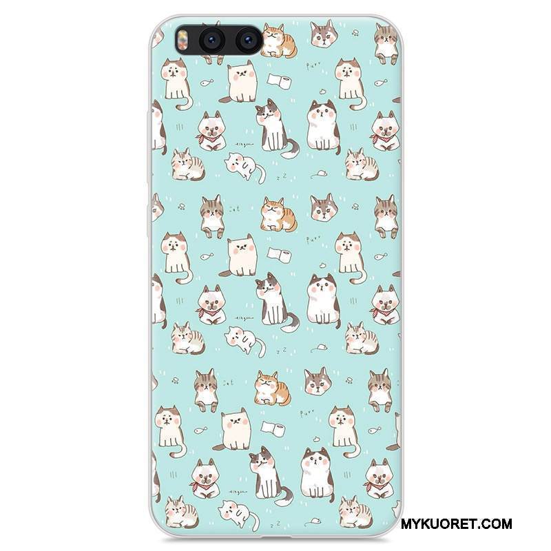 Kuori Mi Note 3 Suojaus Sininen Pieni, Kotelo Mi Note 3 Sarjakuva Murtumaton Puhelimen Kuoret