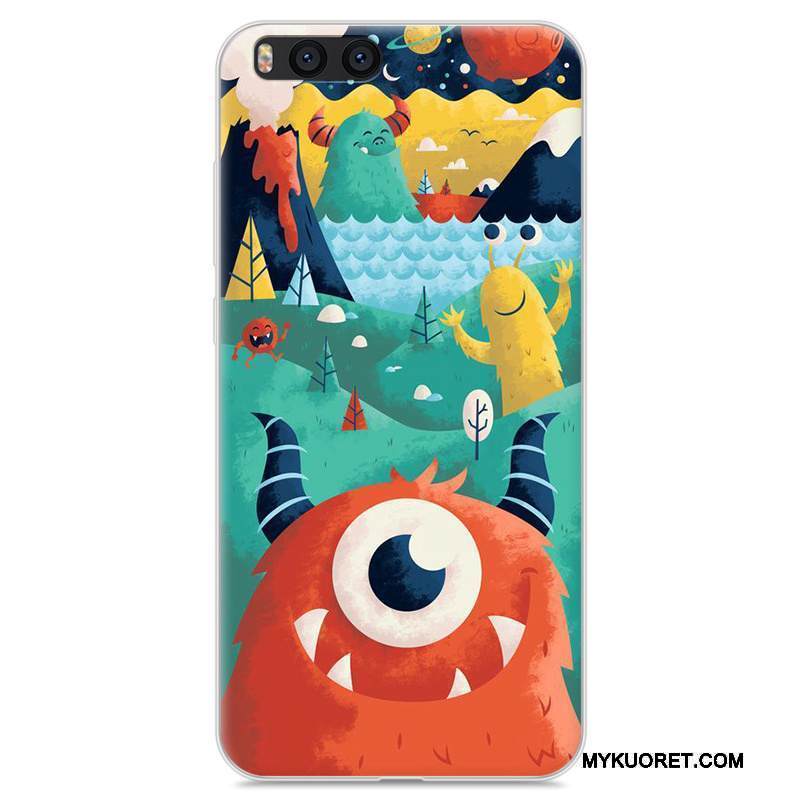 Kuori Mi Note 3 Suojaus Sininen Pieni, Kotelo Mi Note 3 Sarjakuva Murtumaton Puhelimen Kuoret