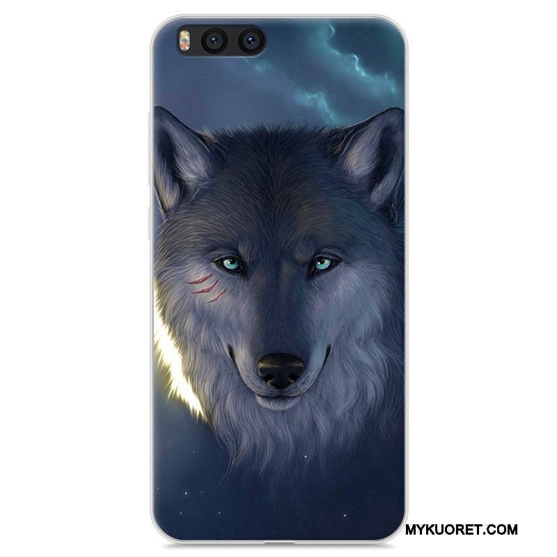 Kuori Mi Note 3 Suojaus Sininen Pieni, Kotelo Mi Note 3 Sarjakuva Murtumaton Puhelimen Kuoret