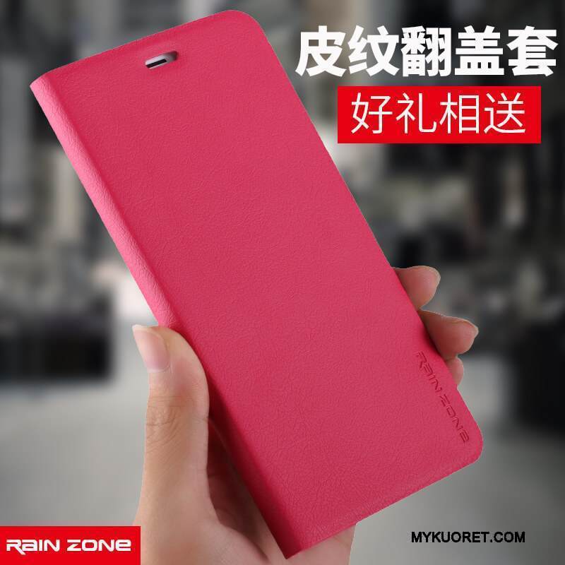 Kuori Mi Note Kuoret Pieni Puhelimen Kuoret, Kotelo Mi Note Nahka Sininen