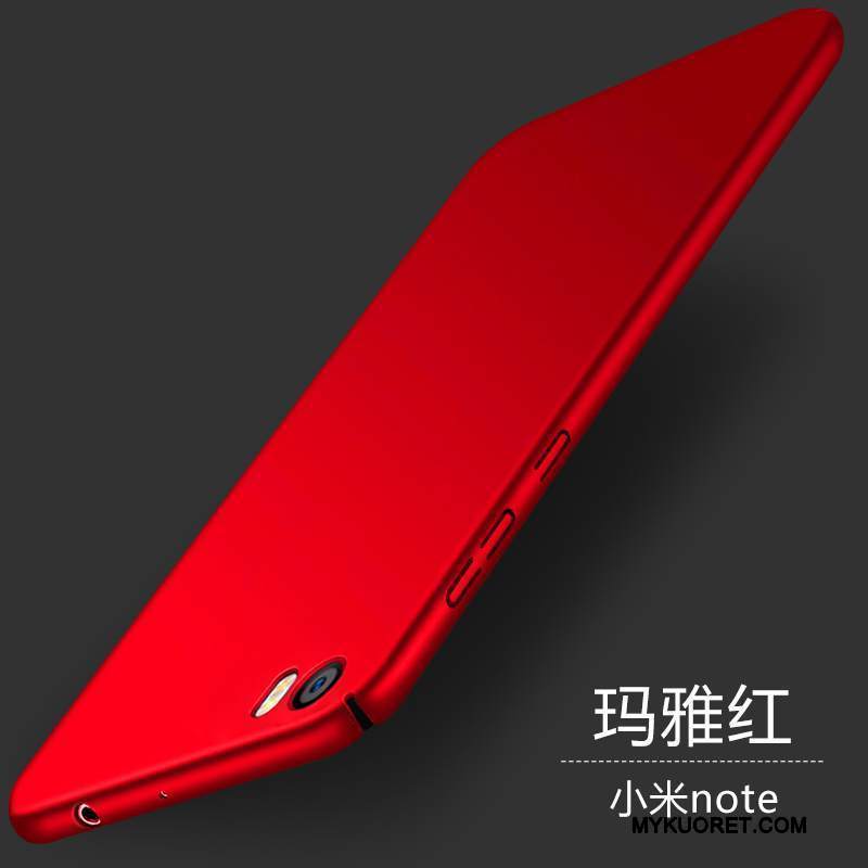 Kuori Mi Note Laukut Kevyt Murtumaton, Kotelo Mi Note Suojaus Pieni Punainen