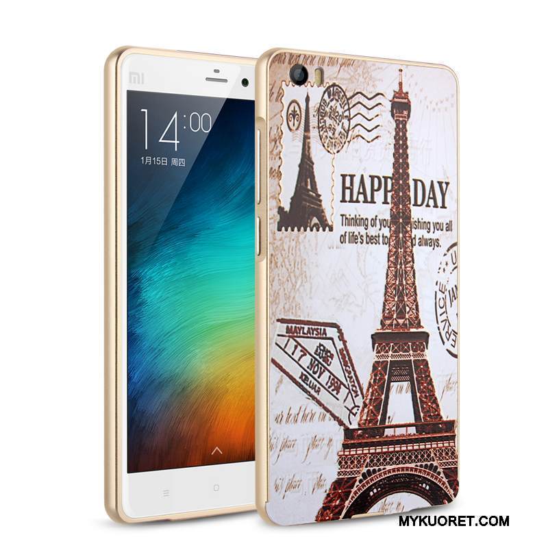 Kuori Mi Note Metalli Puhelimen Kuoret Murtumaton, Kotelo Mi Note Suojaus Kehys Kova