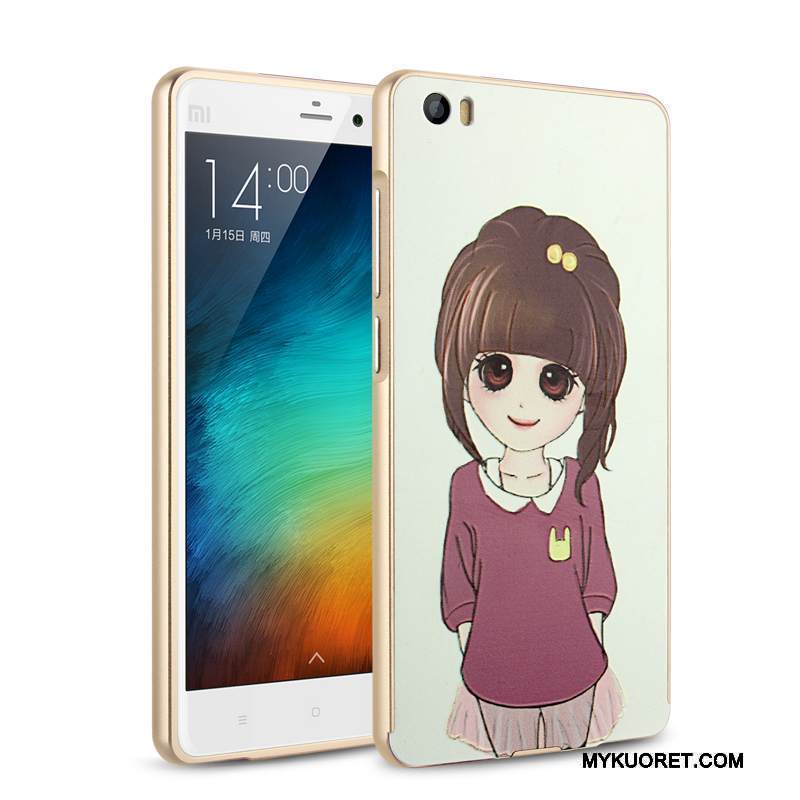 Kuori Mi Note Metalli Punainen Kehys, Kotelo Mi Note Suojaus Ultra Murtumaton