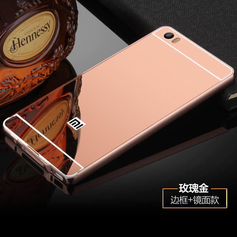 Kuori Mi Note Metalli Punainen Kehys, Kotelo Mi Note Suojaus Ultra Murtumaton