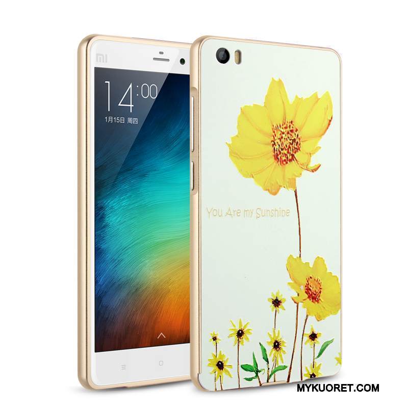 Kuori Mi Note Metalli Punainen Kehys, Kotelo Mi Note Suojaus Ultra Murtumaton