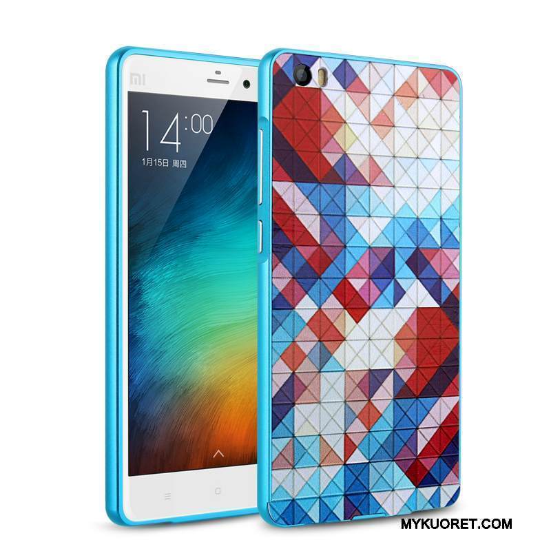 Kuori Mi Note Metalli Punainen Kehys, Kotelo Mi Note Suojaus Ultra Murtumaton