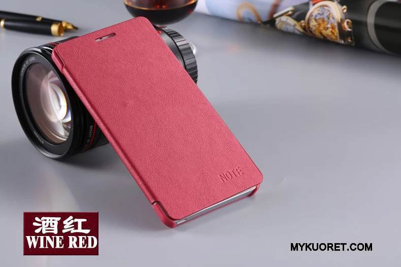 Kuori Mi Note Nahka Pieni Kulta, Kotelo Mi Note Kuoret