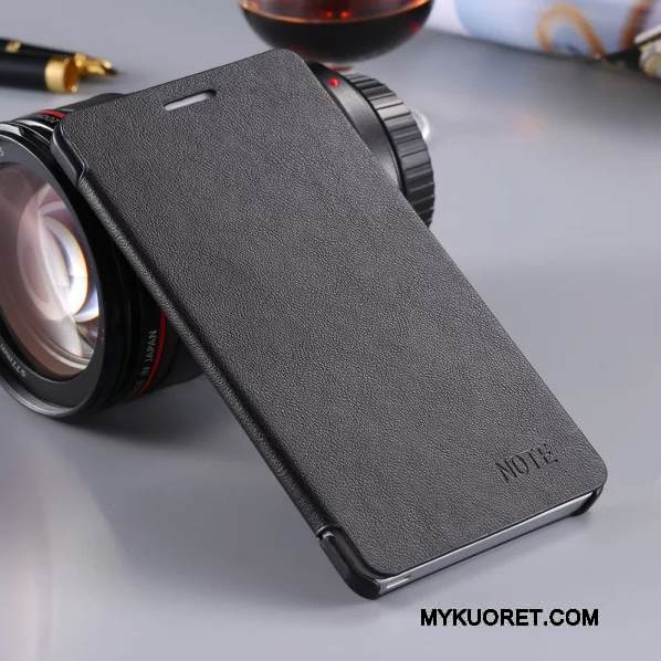 Kuori Mi Note Nahka Pieni Kulta, Kotelo Mi Note Kuoret