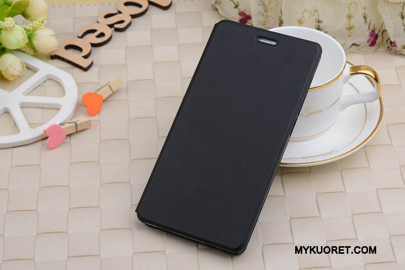 Kuori Mi Note Nahka Pieni Murtumaton, Kotelo Mi Note Suojaus Musta Puhelimen Kuoret