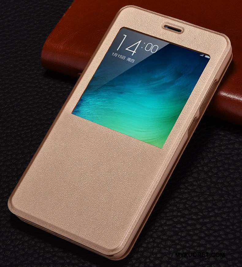 Kuori Mi Note Nahka Pieni Murtumaton, Kotelo Mi Note Suojaus Musta Puhelimen Kuoret