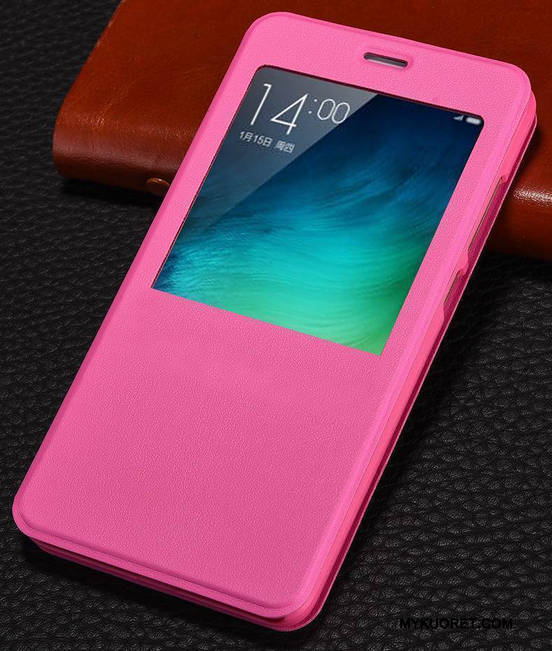 Kuori Mi Note Nahka Pieni Murtumaton, Kotelo Mi Note Suojaus Musta Puhelimen Kuoret