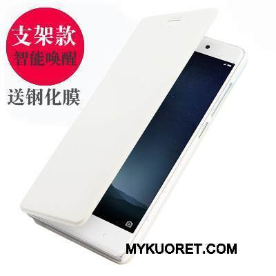 Kuori Mi Note Nahka Pieni Puhelimen Kuoret, Kotelo Mi Note Kuoret Musta Herää