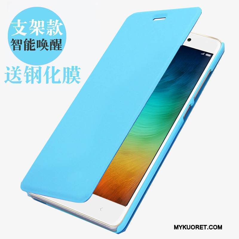 Kuori Mi Note Nahka Pieni Puhelimen Kuoret, Kotelo Mi Note Kuoret Musta Herää