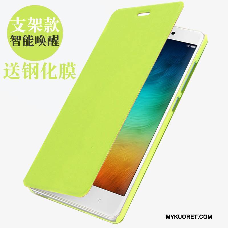 Kuori Mi Note Nahka Pieni Puhelimen Kuoret, Kotelo Mi Note Kuoret Musta Herää