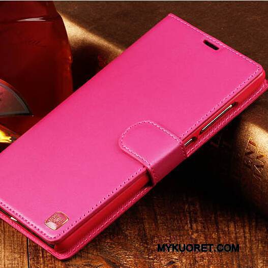 Kuori Mi Note Nahka Pieni Sininen, Kotelo Mi Note Suojaus