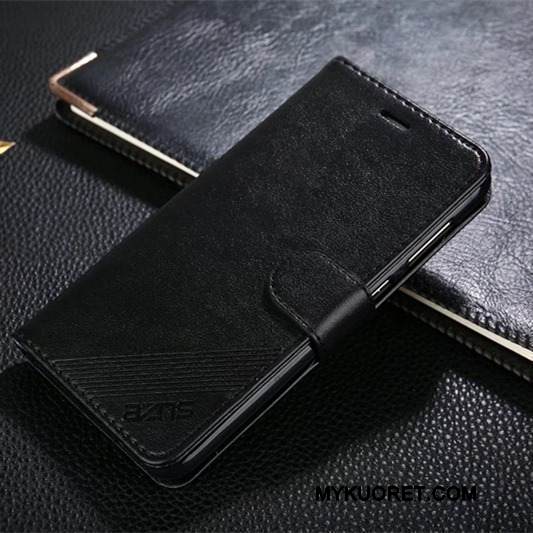 Kuori Mi Note Nahka Pieni Sininen, Kotelo Mi Note Suojaus