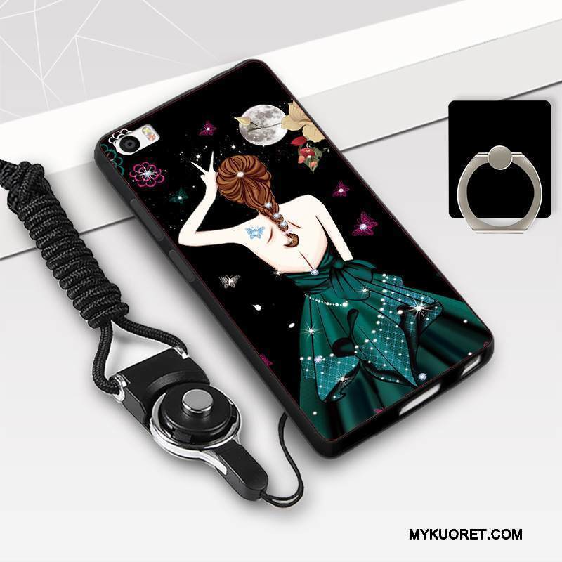 Kuori Mi Note Pehmeä Neste Jauhe Ripustettavat Koristeet, Kotelo Mi Note Silikoni Pieni Puhelimen Kuoret