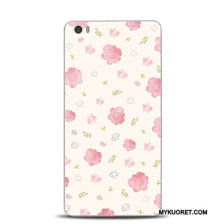 Kuori Mi Note Pehmeä Neste Puhelimen Kuoret Jauhe, Kotelo Mi Note Kohokuviointi Pitsi Pieni