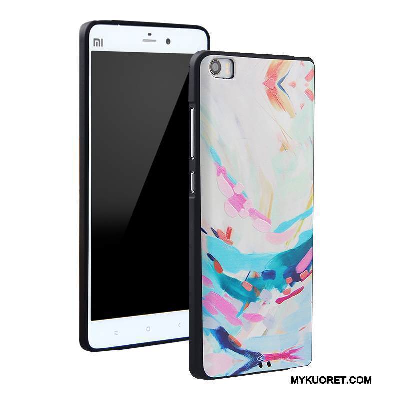 Kuori Mi Note Pehmeä Neste Valkoinen Puhelimen Kuoret, Kotelo Mi Note Sarjakuva Pieni Murtumaton