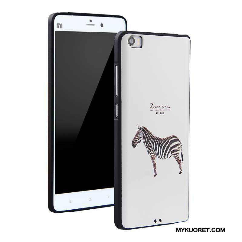 Kuori Mi Note Pehmeä Neste Valkoinen Puhelimen Kuoret, Kotelo Mi Note Sarjakuva Pieni Murtumaton