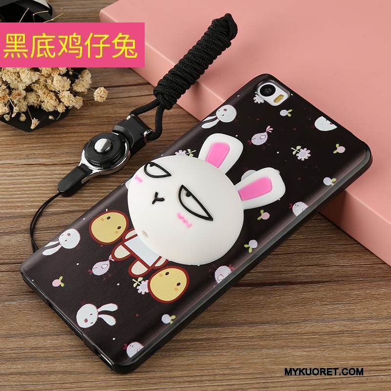 Kuori Mi Note Sarjakuva Puhelimen Kuoret Pieni, Kotelo Mi Note Silikoni Musta