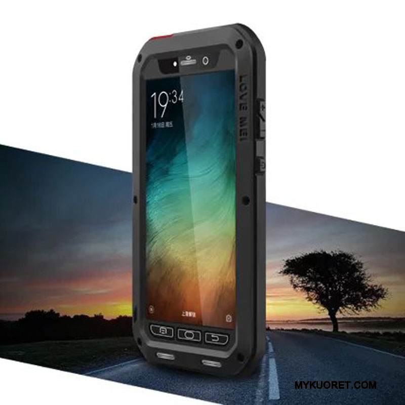 Kuori Mi Note Silikoni Kolme Puolustusta Pieni, Kotelo Mi Note Laukut Puhelimen Kuoret Murtumaton