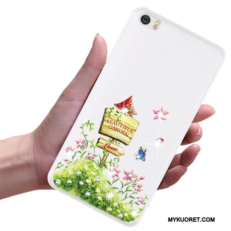 Kuori Mi Note Silikoni Pieni Puhelimen Kuoret, Kotelo Mi Note Pehmeä Neste Vihreä