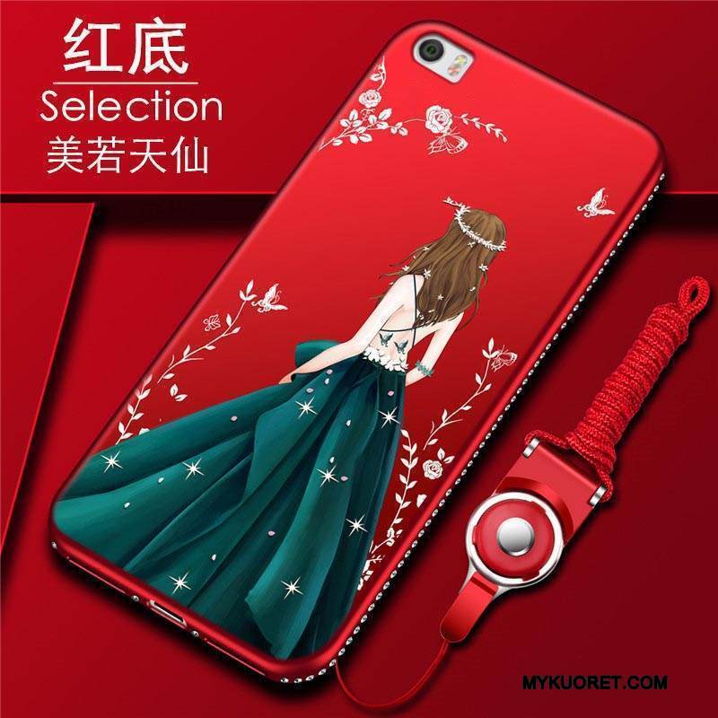 Kuori Mi Note Silikoni Punainen Murtumaton, Kotelo Mi Note Suojaus Pieni Puhelimen Kuoret