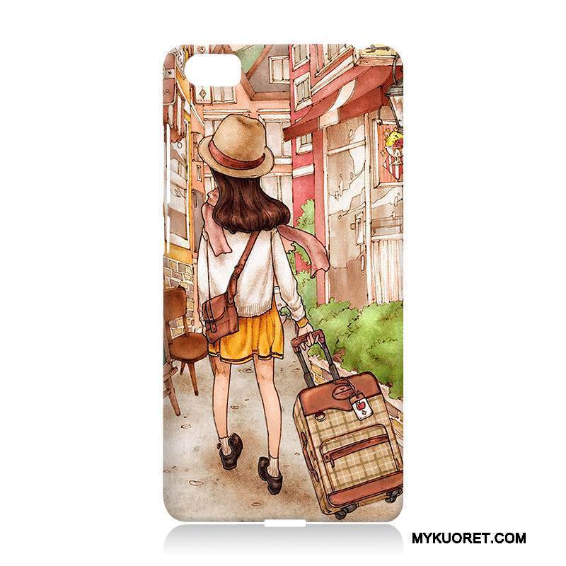 Kuori Mi Note Suojaus Kova Puhelimen Kuoret, Kotelo Mi Note Pehmeä Neste Murtumaton Valkoinen