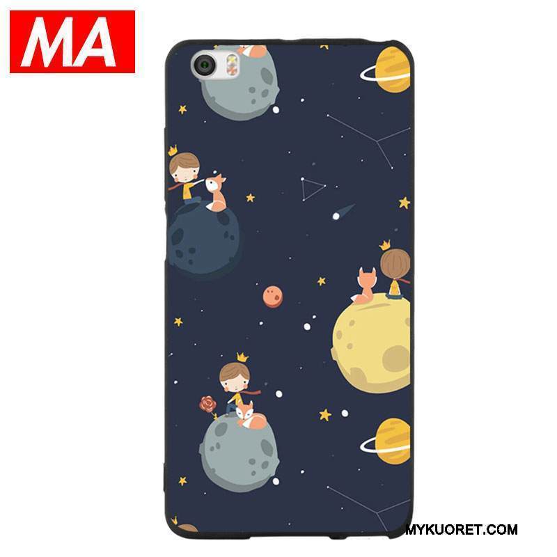 Kuori Mi Note Suojaus Puhelimen Kuoret Pieni, Kotelo Mi Note Pehmeä Neste Musta Persoonallisuus