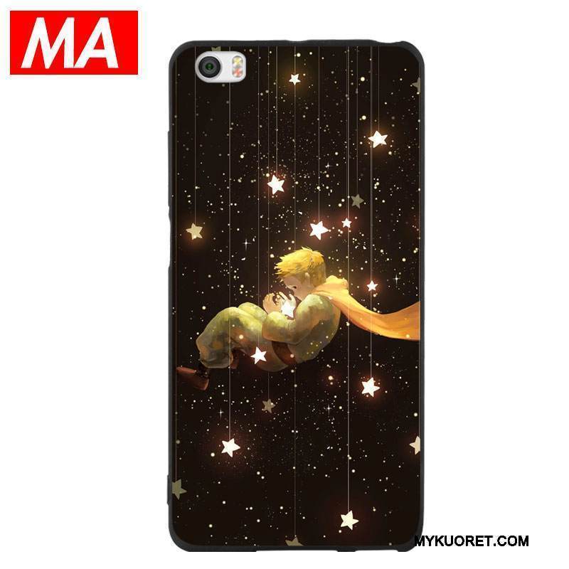 Kuori Mi Note Suojaus Puhelimen Kuoret Pieni, Kotelo Mi Note Pehmeä Neste Musta Persoonallisuus