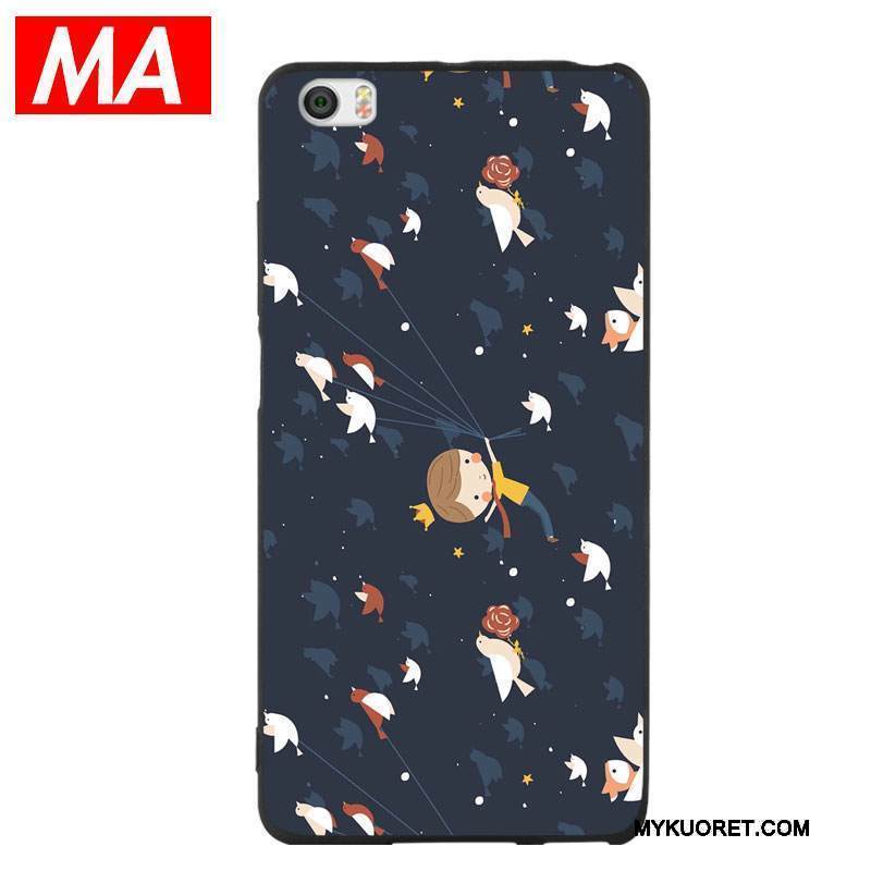 Kuori Mi Note Suojaus Puhelimen Kuoret Pieni, Kotelo Mi Note Pehmeä Neste Musta Persoonallisuus