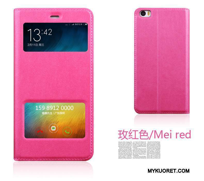 Kuori Mi Note Suojaus Puhelimen Kuoret Takakansi, Kotelo Mi Note Nahka Pieni