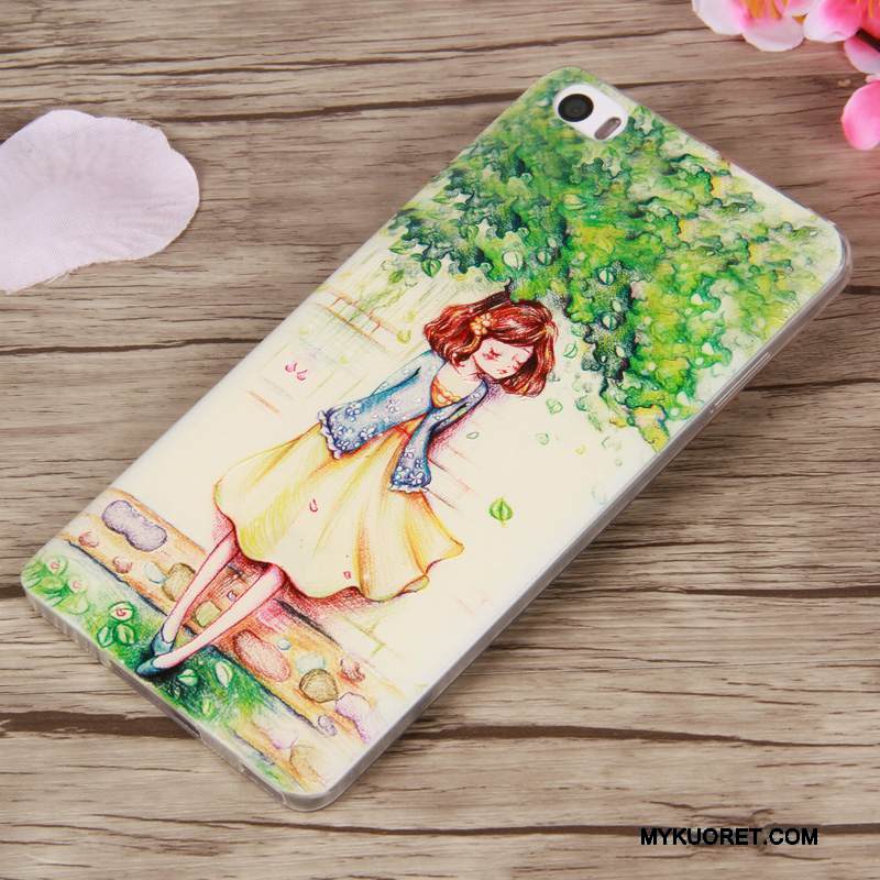 Kuori Mi Note Suojaus Trendi Sininen, Kotelo Mi Note Kohokuviointi Pieni Puhelimen Kuoret