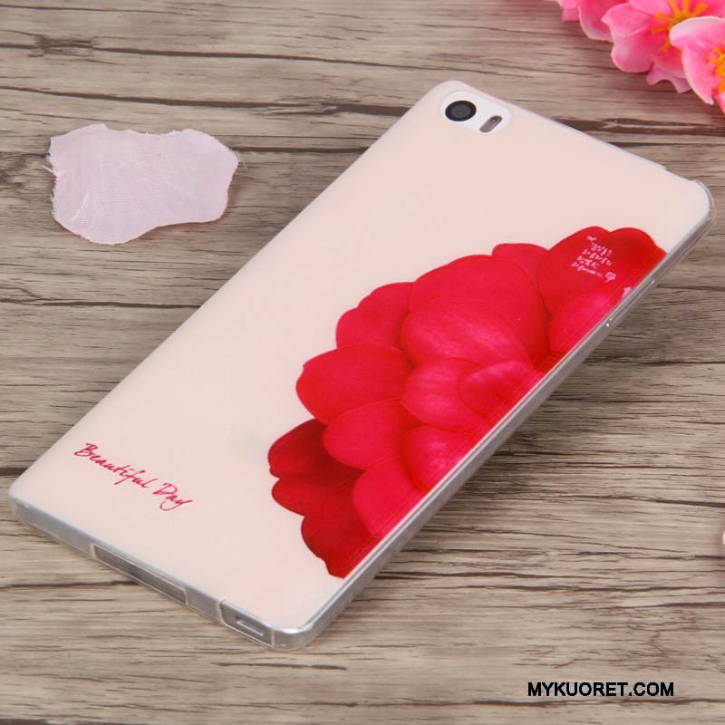 Kuori Mi Note Suojaus Trendi Sininen, Kotelo Mi Note Kohokuviointi Pieni Puhelimen Kuoret