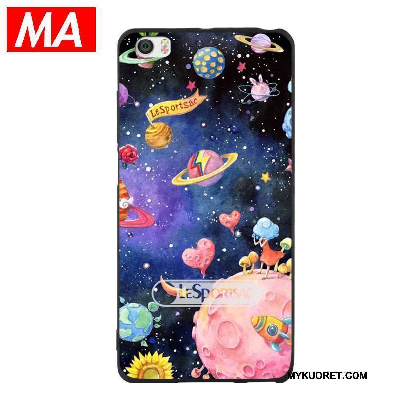 Kuori Mi Note Tila Öljyvärimaalaus Persoonallisuus, Kotelo Mi Note Luova Abstrakti Planeetta