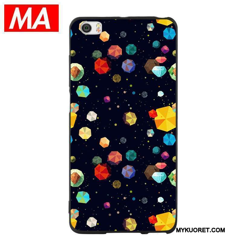 Kuori Mi Note Tila Öljyvärimaalaus Persoonallisuus, Kotelo Mi Note Luova Abstrakti Planeetta