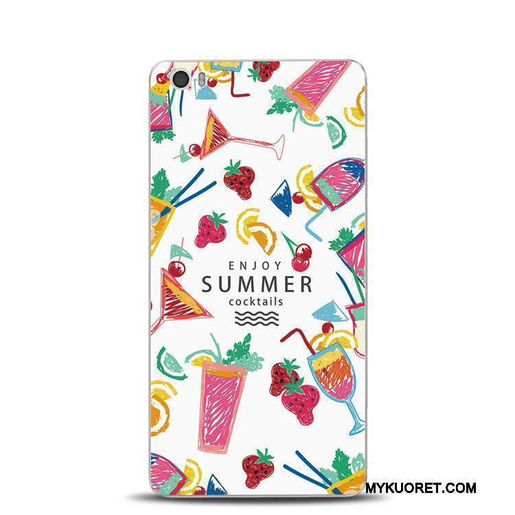 Kuori Mi Note Tuki Punainen Pieni, Kotelo Mi Note Kohokuviointi Kukka Puhelimen Kuoret