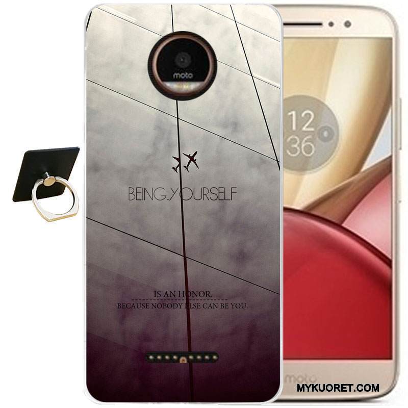 Kuori Moto C Pehmeä Neste Läpinäkyvä Murtumaton, Kotelo Moto C Silikoni Musta Puhelimen Kuoret