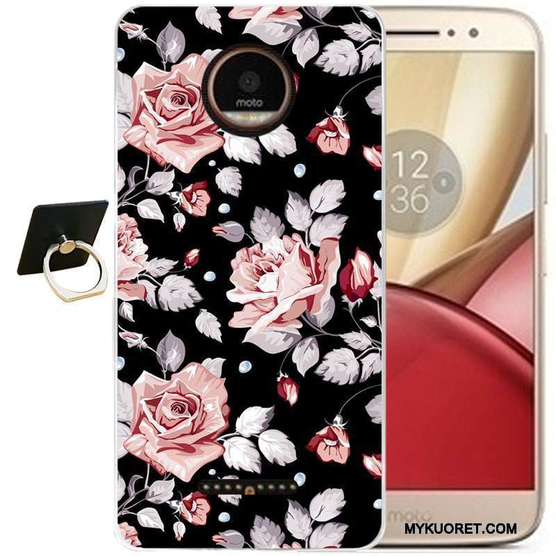 Kuori Moto C Pehmeä Neste Läpinäkyvä Murtumaton, Kotelo Moto C Silikoni Musta Puhelimen Kuoret