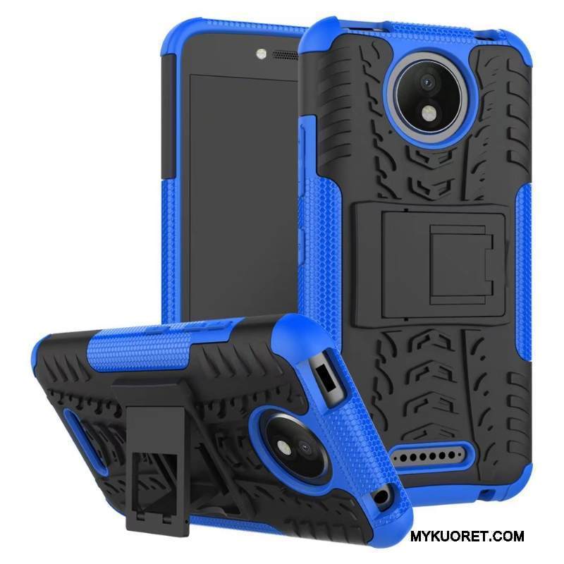 Kuori Moto C Plus Tuki Kukkakuvio Jauhe, Kotelo Moto C Plus Suojaus Puhelimen Kuoret Murtumaton
