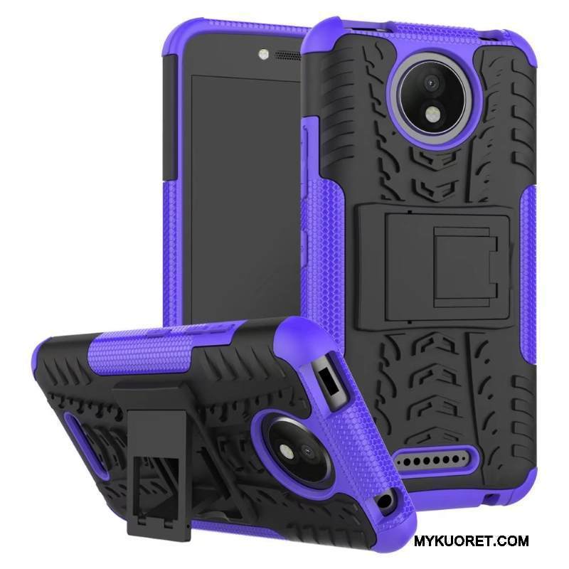 Kuori Moto C Plus Tuki Kukkakuvio Jauhe, Kotelo Moto C Plus Suojaus Puhelimen Kuoret Murtumaton