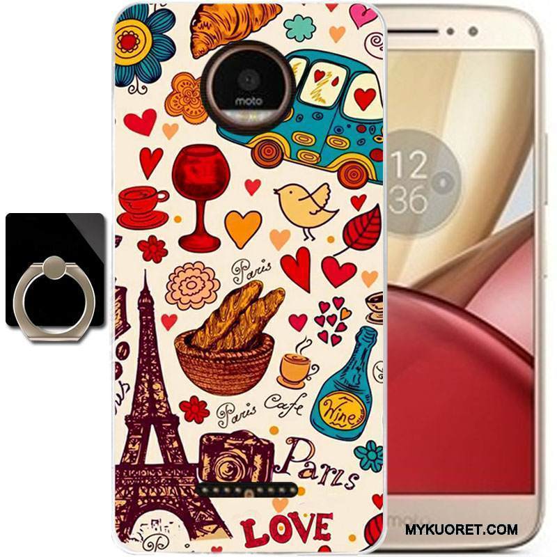 Kuori Moto C Sarjakuva Läpinäkyvä Ihana, Kotelo Moto C Silikoni Murtumaton Puhelimen Kuoret