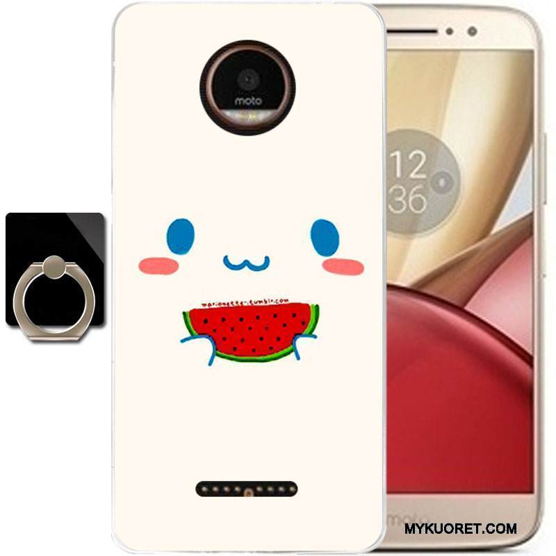 Kuori Moto C Sarjakuva Läpinäkyvä Ihana, Kotelo Moto C Silikoni Murtumaton Puhelimen Kuoret