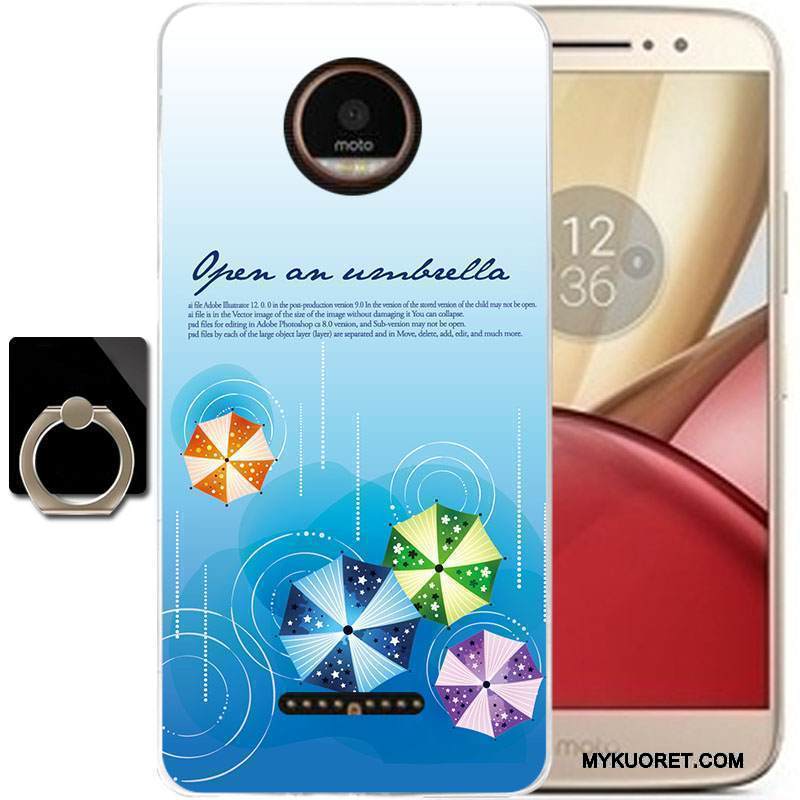 Kuori Moto C Sarjakuva Puhelimen Kuoret Musta, Kotelo Moto C Suojaus Murtumaton